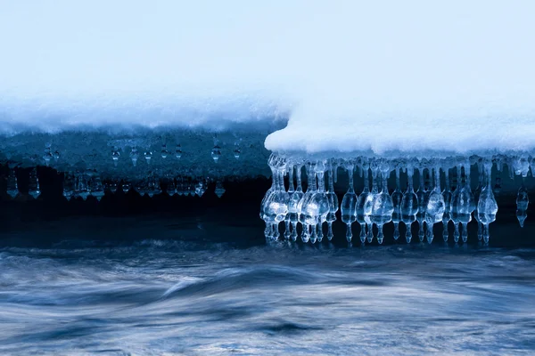 El bar de hielo en el río — Foto de Stock