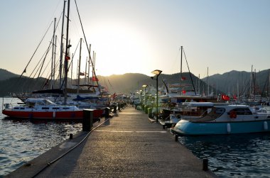 Deniz Yat marina Göcek'te