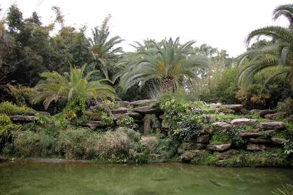 Yarkon flod i Tel - Aviv — Stockfoto