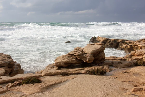 Pedras no litoral — Fotografia de Stock