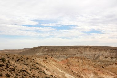 Necef Çölü'nde kış