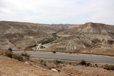 Necef Çölü'nde kış