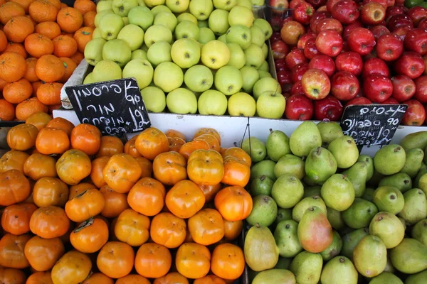 Fresh fruits and vegetables — Stock Photo, Image