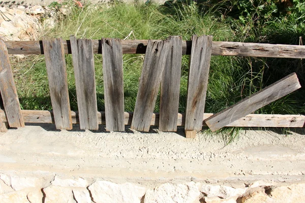 A kerítés mindig egy határ — Stock Fotó