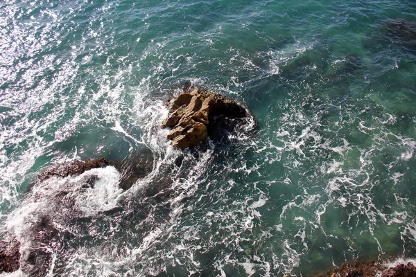 Shore of the Mediterranean Sea — Stock Photo, Image