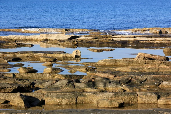 Orilla del Mar Mediterráneo — Foto de Stock