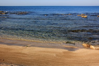 Akdeniz kıyısında