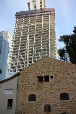 Tel - Aviv city denizin kenarında