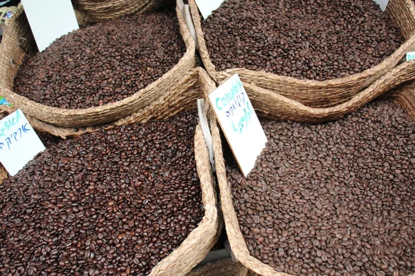 卖的咖啡豆 — 图库照片