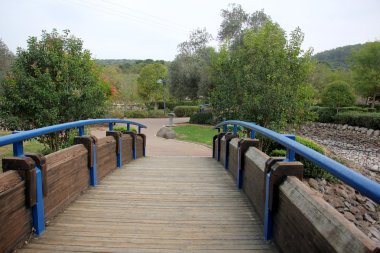 Köprü - lake Nehri dikilmiş bir yapı