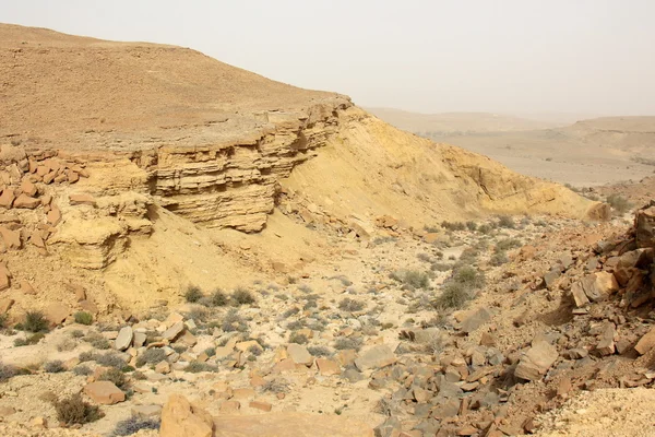 Stenarna i Negev-öknen — Stockfoto