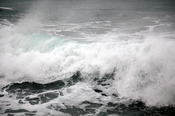 Tempestade no Mar Mediterrâneo — Fotografia de Stock