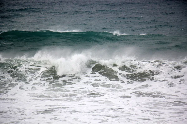 Storm на Середземному морі — стокове фото