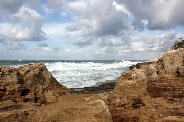 Stranden av Medelhavet — Stockfoto