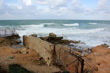 Deniz kıyısındaki taşlar
