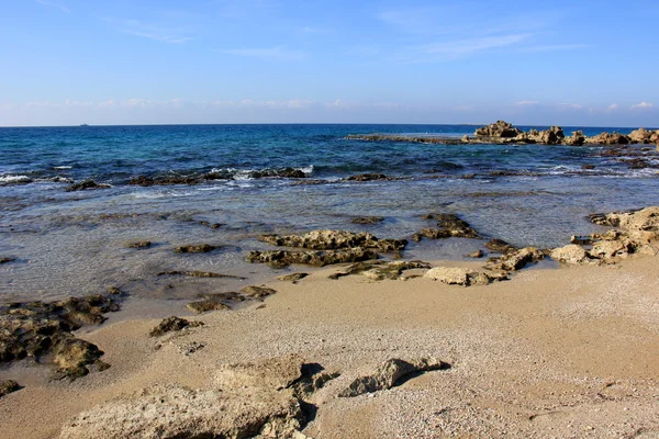 Costa do Mar Mediterrâneo — Fotografia de Stock