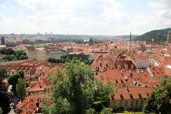 Город Золотая Прага — стоковое фото