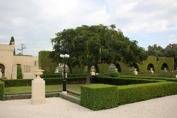 Bahai tuinen in Akko — Stockfoto