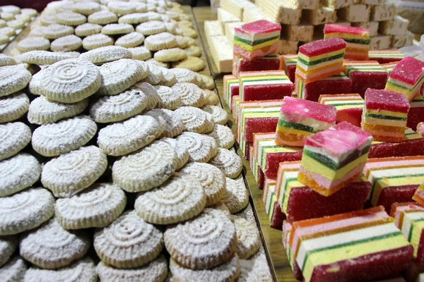 Eastern sweets on the counter — Stock Photo, Image