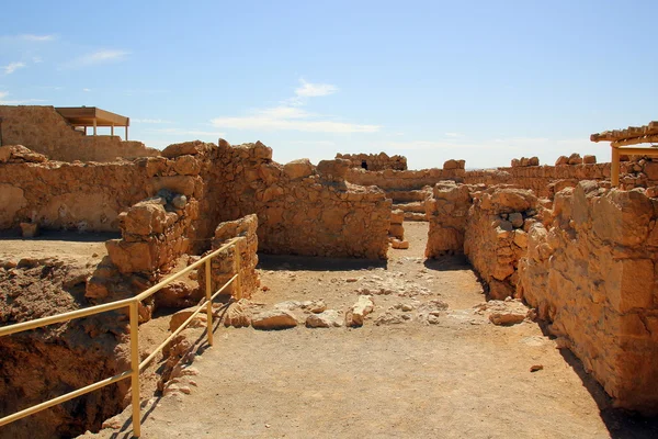 Masada - antigua fortaleza —  Fotos de Stock