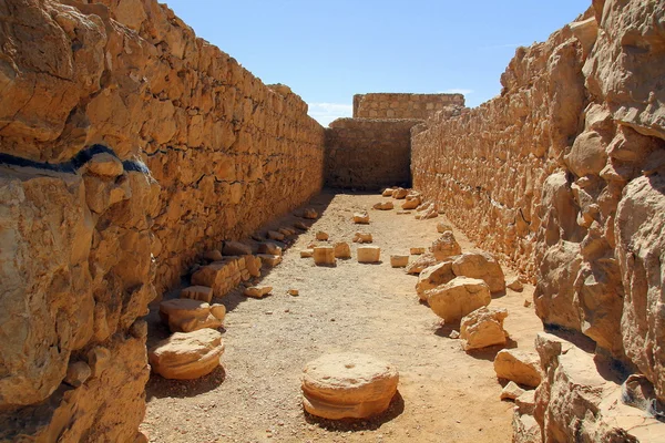 Masada - gamla fästning — Stockfoto