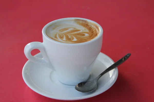 Belebender Kaffee trinken — Stockfoto