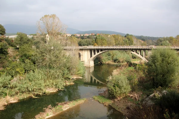 Bridge - an artificial structure — Stock Photo, Image