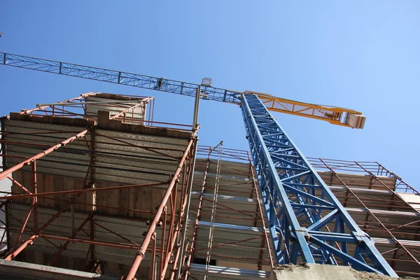 High construction crane — Stock Photo, Image
