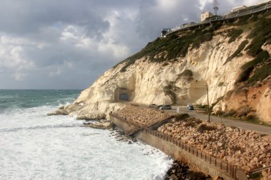 Akdeniz kıyısında