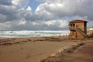 Akdeniz kıyısında