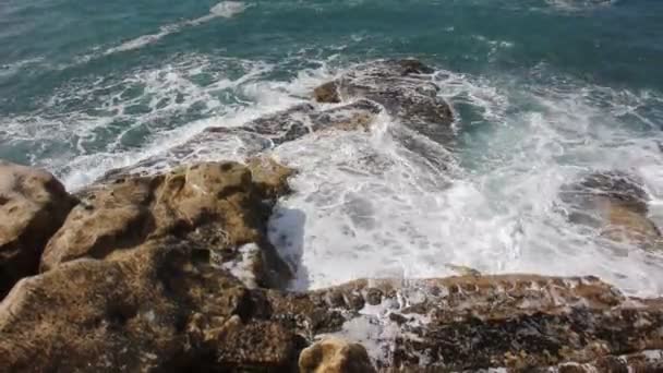 Pedras do mar traços — Vídeo de Stock