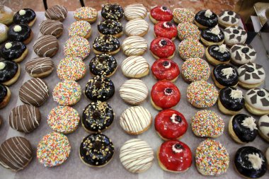 Üstünde belgili tanımlık sayaç Doğu tatlılar