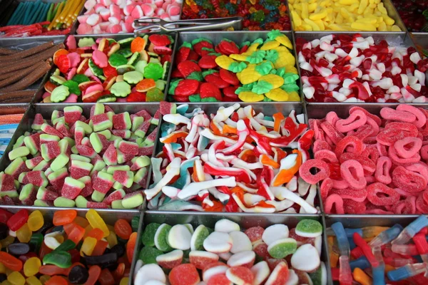 Eastern sweets on the counter — Stock Photo, Image