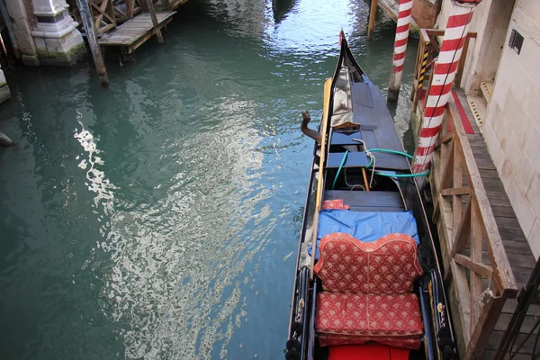 Gondola - veslovací člun Stock Obrázky