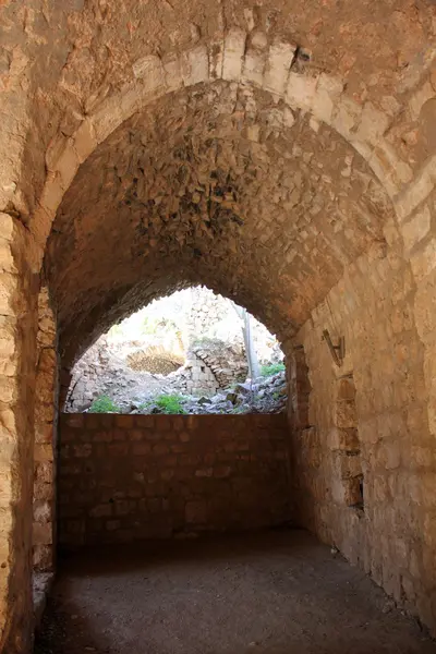 Gamla fästningen Yehiam — Stockfoto
