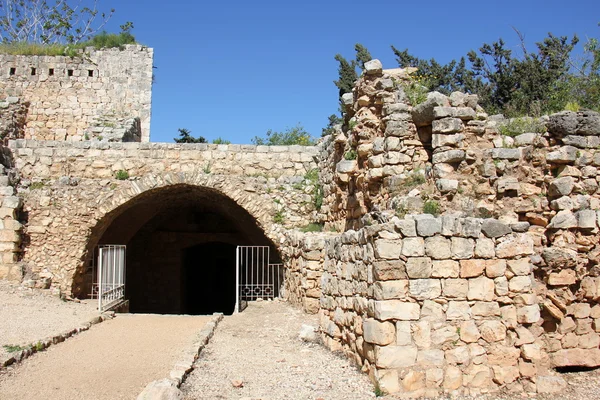 Стародавня фортеця Yehiam — стокове фото