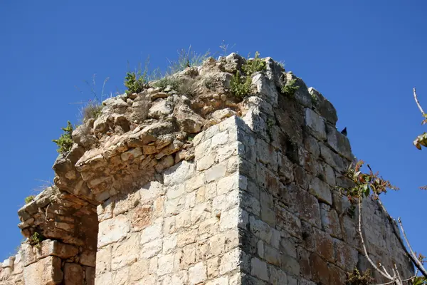 Antica fortezza Yehiam — Foto Stock