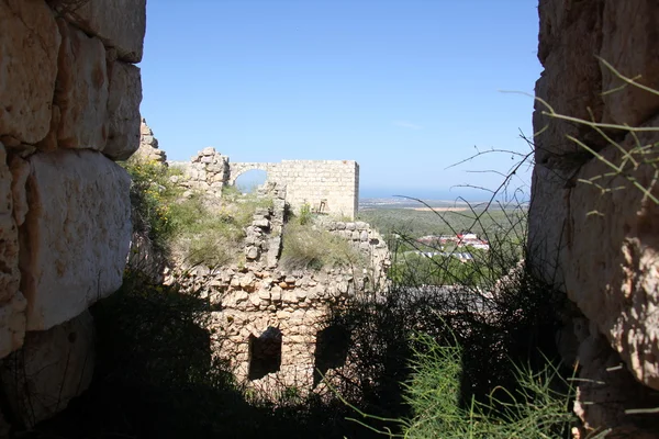 Oude Fort Yehiam — Stockfoto