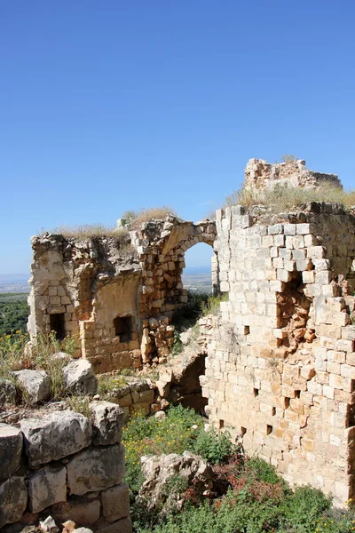 古代の要塞 Yehiam — ストック写真