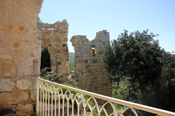 Antigua fortaleza Yehiam — Foto de Stock