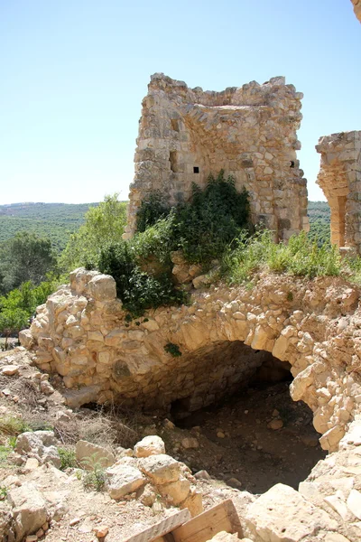Gamla fästningen Yehiam — Stockfoto