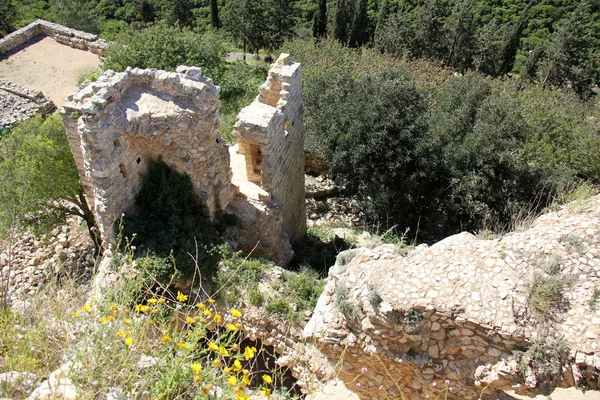 Oude Fort Yehiam — Stockfoto