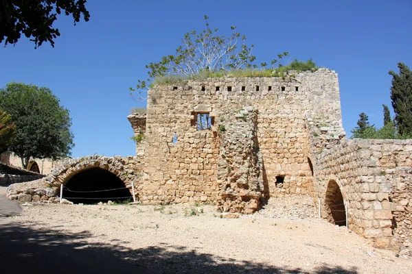 Antica fortezza Yehiam — Foto Stock