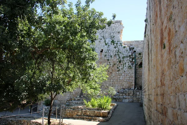 Oude Fort Yehiam — Stockfoto