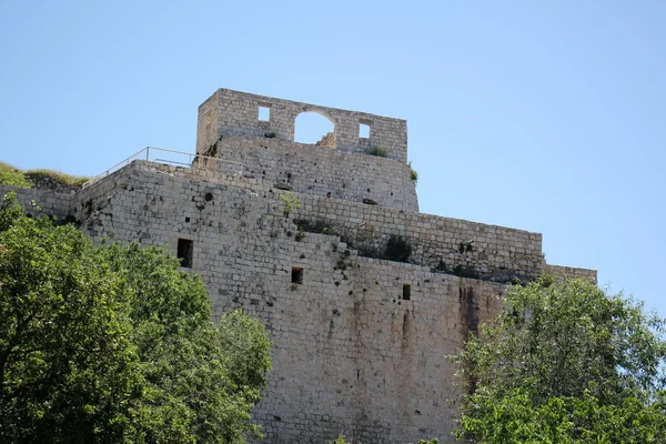 Ősi erőd Yehiam — Stock Fotó