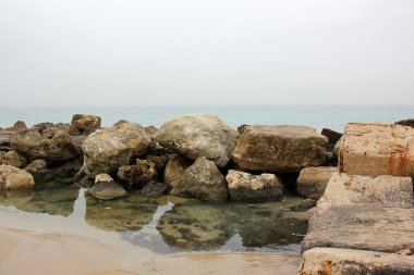 taş ve kayaların doku    