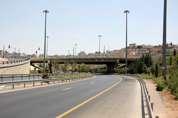 Construyó un nuevo puente — Foto de Stock