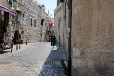 Antik Jerusalem yürümek      