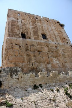 Antik Jerusalem yürümek      