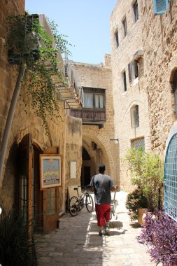 Antik Jerusalem yürümek      